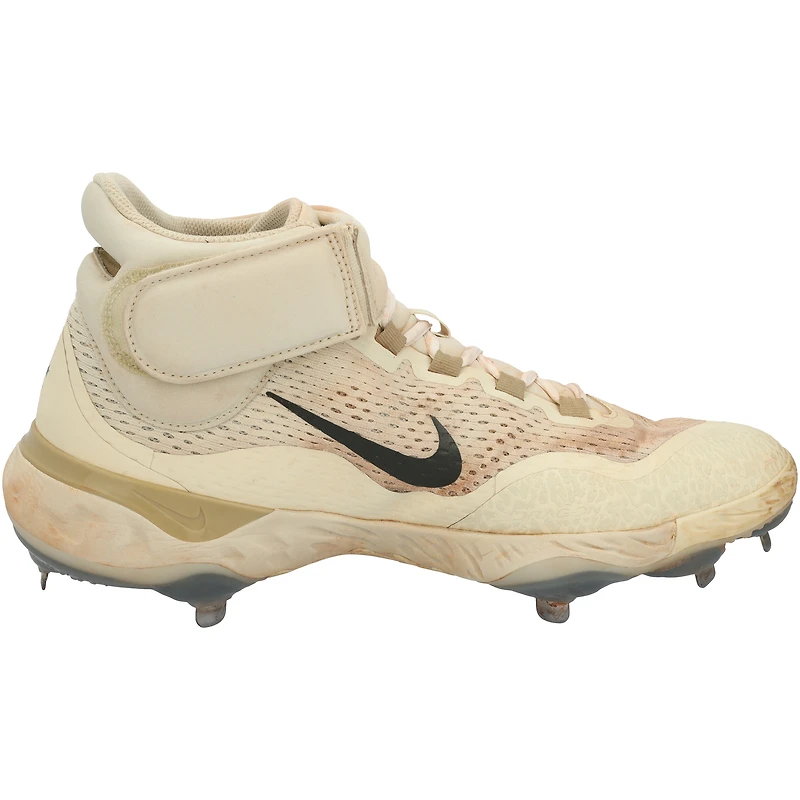 Pete Alonso New York Mets Game-Used Tan Nike Cleats from the 2025 MLB Season