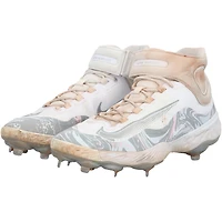 Pete Alonso New York Mets Game-Used White/Gray Nike Cleats from the 2025 MLB Season - NR81043699-700