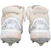 Pete Alonso New York Mets Game-Used White/Gray Nike Cleats from the 2025 MLB Season - NR81043699-700