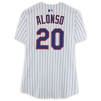 Maillot blanc n° 20 de Pete Alonso, joueur des Mets de New York, saison 2025 de la MLB