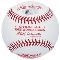 Ray Knight New York Mets Autographed 1986 World Series Logo Baseball with "1986 WS MVP" Inscription