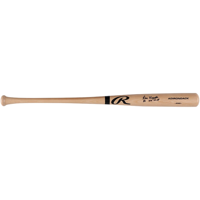 Batte de baseball professionnelle Rawlings Blonde autographiée par Ray Knight des New York Mets avec l'inscription « 86 WS MVP »