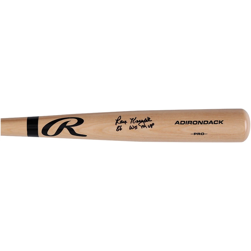 Ray Knight New York Mets Autographed Blonde Rawlings Pro Bat with "86 WS MVP" Inscription