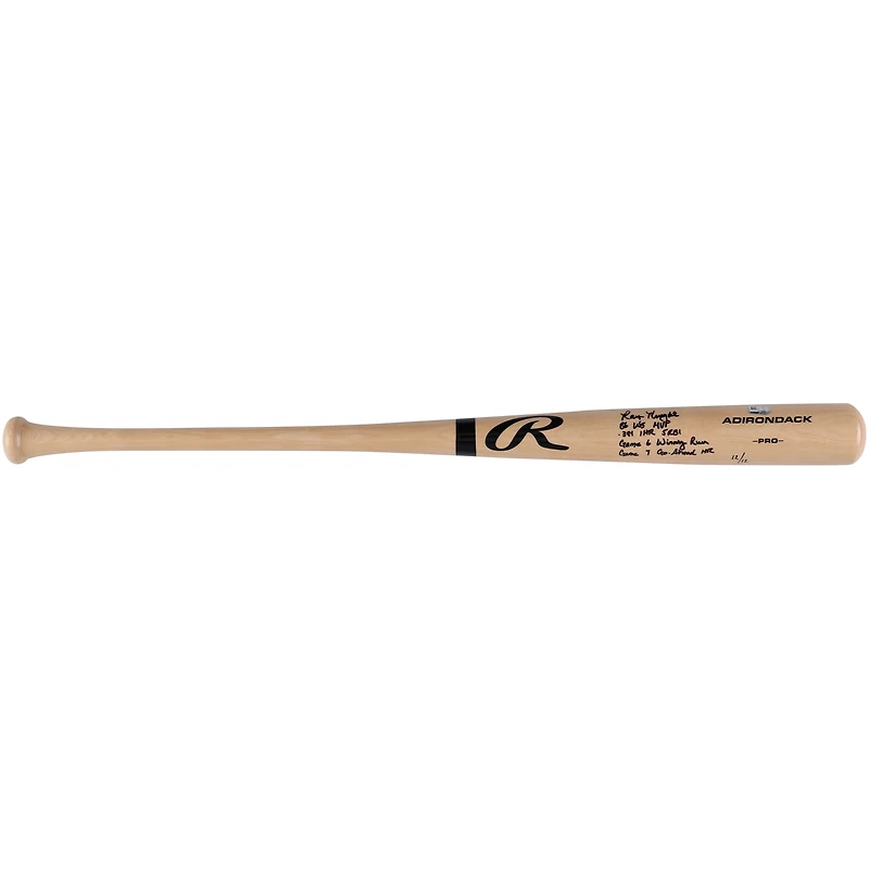Ray Knight New York Mets Autographed Blonde Rawlings Pro Bat with Multiple World Series Stats Inscription - Limited Edition #12/12
