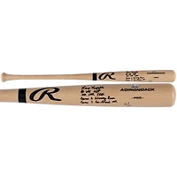 Ray Knight New York Mets Autographed Blonde Rawlings Pro Bat with Multiple World Series Stats Inscription - Limited Edition #12/12