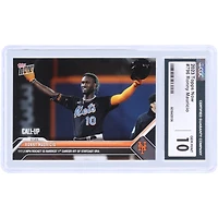 Ronny Mauricio New York Mets 2023 Topps Now 117.3 MPH Rocket Is Hardest 1st Career Hit Of Statcast Era #796 CGC Authenticated 10 Rookie Card