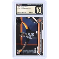 Ronny Mauricio New York Mets 2023 Topps Now 117.3 MPH Rocket Is Hardest 1st Career Hit Of Statcast Era #796 CGC Authenticated Pristine 10 Rookie Card