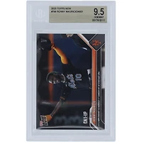 Ronny Mauricio New York Mets 2023 Topps Now Call-Up Hit #796 BGS Authenticated 9.5 Card