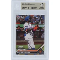Ronny Mauricio New York Mets 2023 Topps Now Call-Up #858 BGS Authenticated 10 Card - 10,9.5,10,10 Subgrades