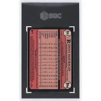 Ronny Mauricio New York Mets Autographed 2024 Topps Gold Refractor Chrome '89 #T89C-3 #20/50 SGC Authenticated 9 Rookie Card