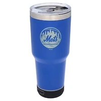 The Memory Company Mets de New York 30oz. Gobelet Bluetooth LED en acier inoxydable