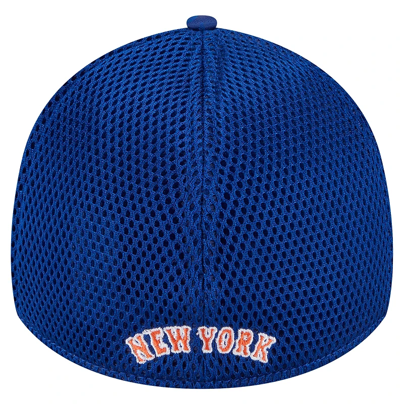 Casquette New Era Royal New York Mets Camo 39THIRTY Flex pour tout-petit