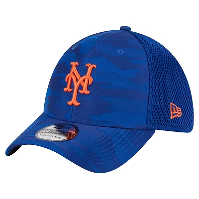 Toddler New Era Royal New York Mets Camo 39THIRTY Flex Hat