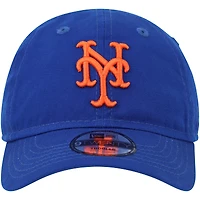 Casquette réglable New Era Royal New York Mets Team 9TWENTY pour tout-petit