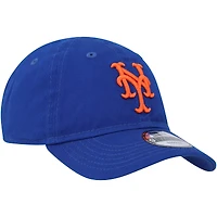 Casquette réglable New Era Royal New York Mets Team 9TWENTY pour tout-petit