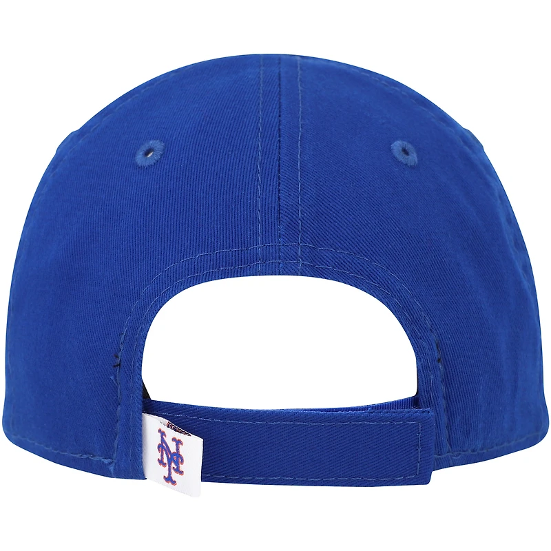 Casquette réglable New Era Royal New York Mets Team 9TWENTY pour tout-petit