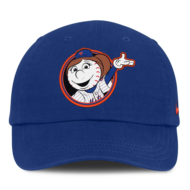 Toddler Nike Royal New York Mets Mascot Club Adjustable Hat