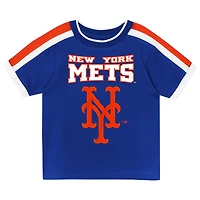 Ensemble t-shirt et short Outerstuff Royal New York Mets Ground Ball pour tout-petit