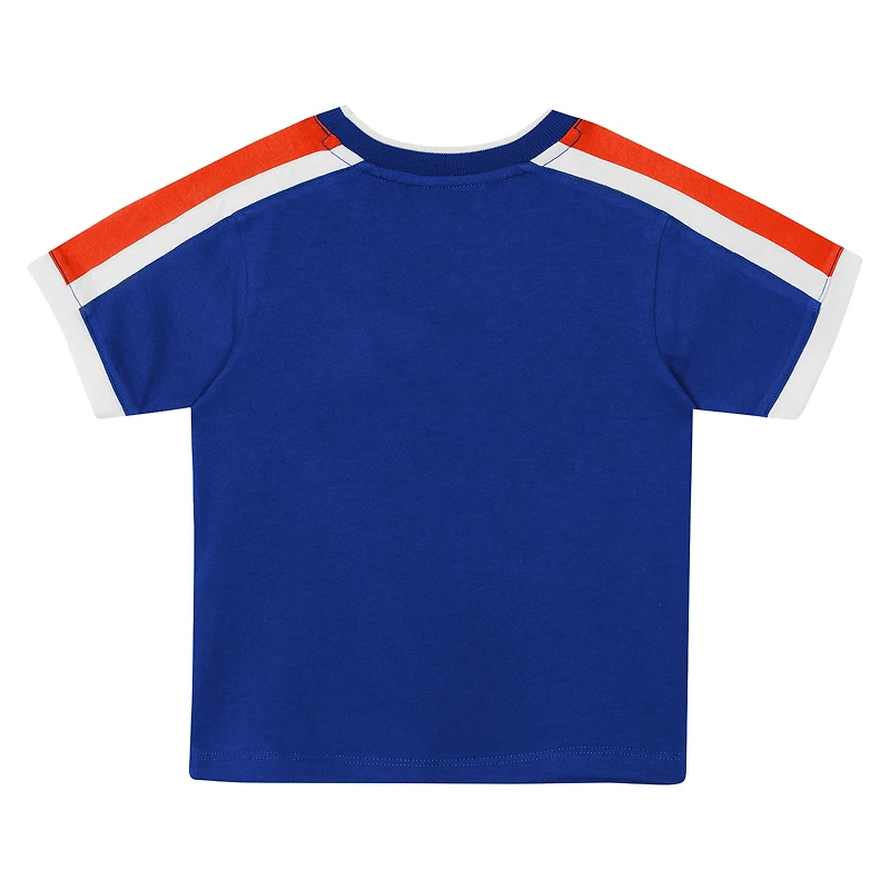 Ensemble t-shirt et short Outerstuff Royal New York Mets Ground Ball pour tout-petit