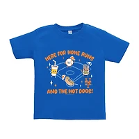 Toddler Soft as a Grape  Royal New York Mets Snack T-Shirt