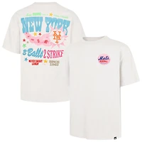 Unisex '47  Cream New York Mets Turnpike Chuck Foundation T-Shirt