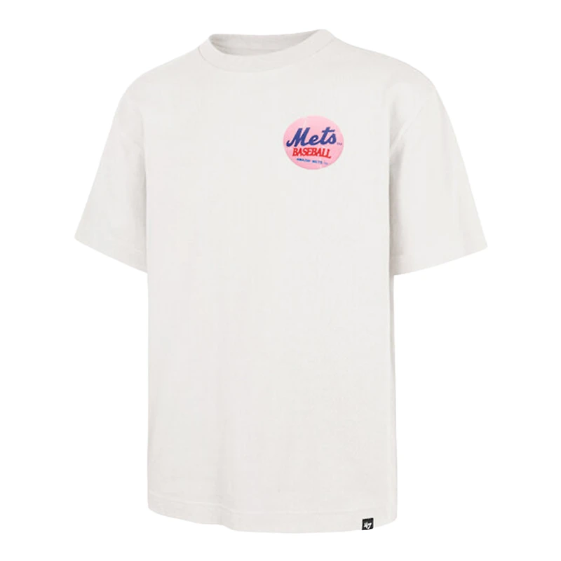 Unisex '47 Cream New York Mets Turnpike Chuck Foundation T-Shirt