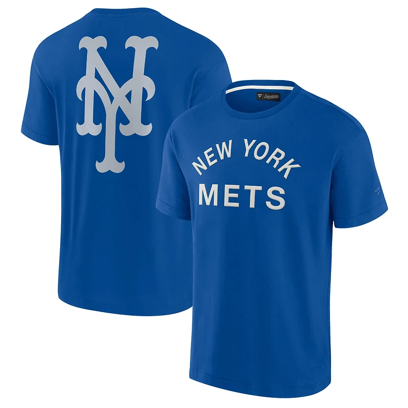 T-shirt unisexe à manches courtes Fanatics Royal New York Mets Elements Super Soft