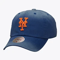 Unisex Mitchell & Ness Royal New York Mets 1904 Soft Wash Adjustable Hat