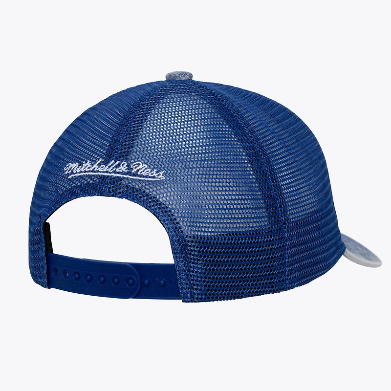 Casquette trucker unisexe Mitchell & Ness Royal New York Mets Gameday ajustable