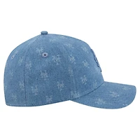 Casquette unisexe New Era Denim New York Mets A-Frame 9FORTY ajustable