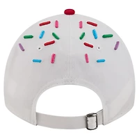 Unisex New Era  White New York Mets Sprinkle 9TWENTY Adjustable Hat