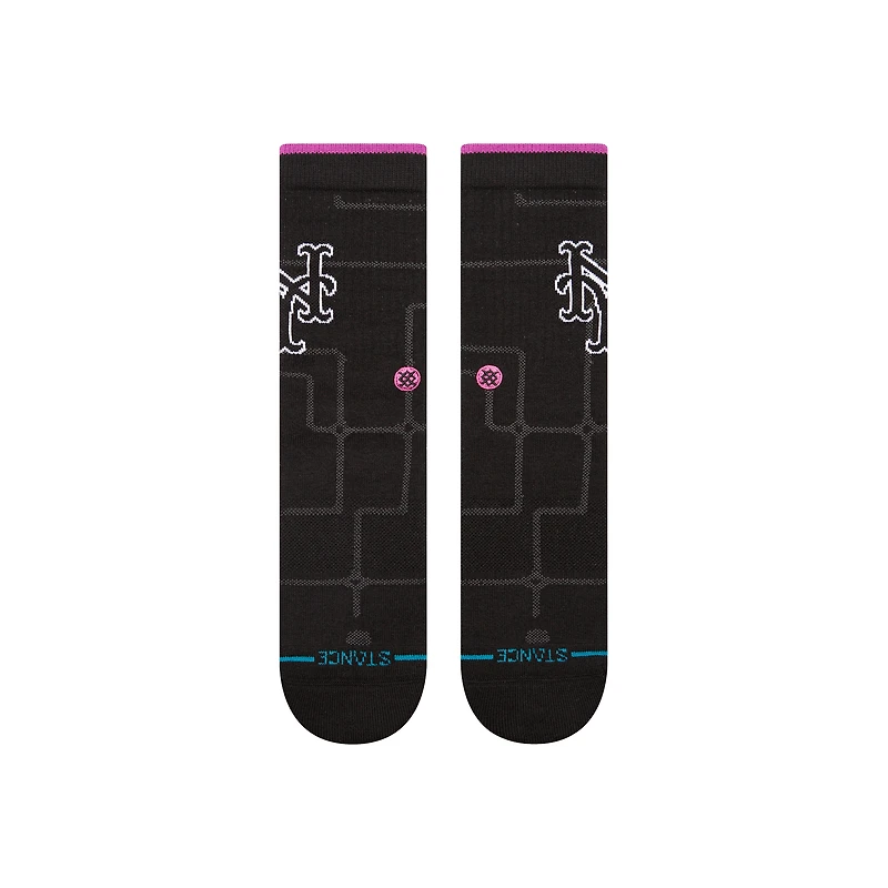 Unisex Stance  Black New York Mets 2024 City Connect Crew Socks