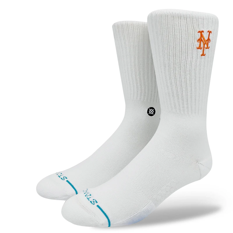 Chaussettes unisexes Stance New York Mets à écusson tricotées mi-mollet