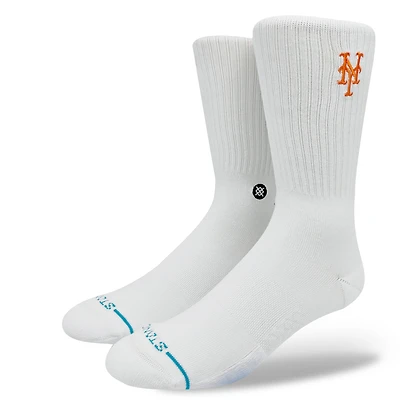 Chaussettes unisexes Stance New York Mets à écusson tricotées mi-mollet