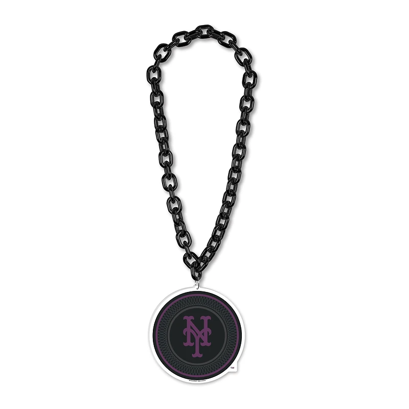 Collier à grande chaîne WinCraft New York Mets