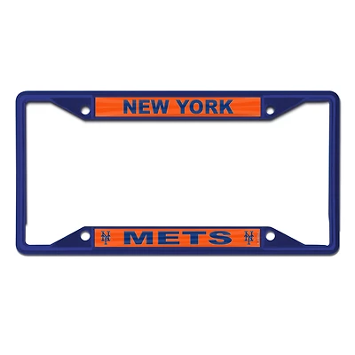 Cadre de plaque d'immatriculation chromé WinCraft New York Mets