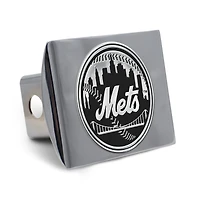 Housse d'attelage en métal chromé haut de gamme WinCraft New York Mets