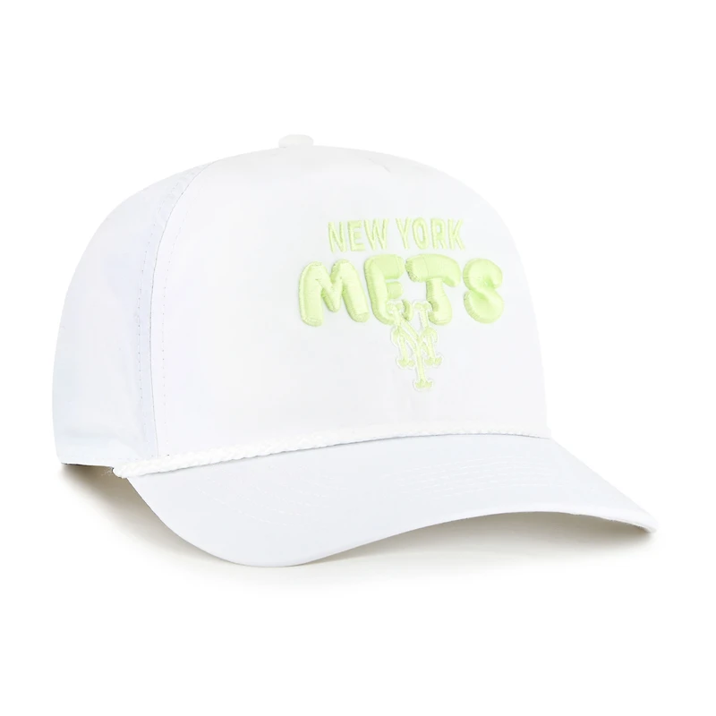 Casquette ajustable Bright Side des New York Mets '47 blanche pour femme