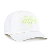 Casquette ajustable Bright Side des New York Mets '47 blanche pour femme