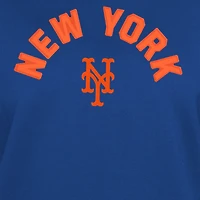 Women's New Era  Blue New York Mets Game Day Color Pullover Sweatshirt