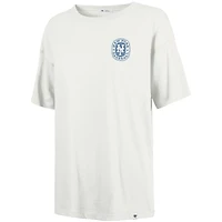 Women's '47 Natural New York Mets Back Canyon Sadie T-Shirt