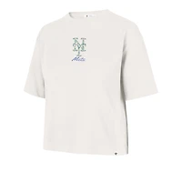 T-shirt court « 47 Natural » pour femme, motif New York Mets, Full Bloom