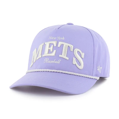 Women's '47  Purple New York Mets Gelato Hitch Rope Adjustable Hat