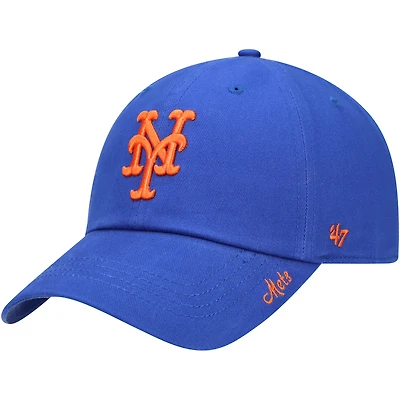 Women's '47 Royal New York Mets Team Miata Clean Up Adjustable Hat