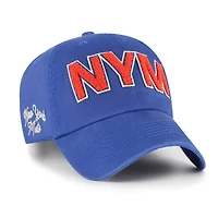 Women's '47  Royal New York Mets Zoey Clean Up Adjustable Hat
