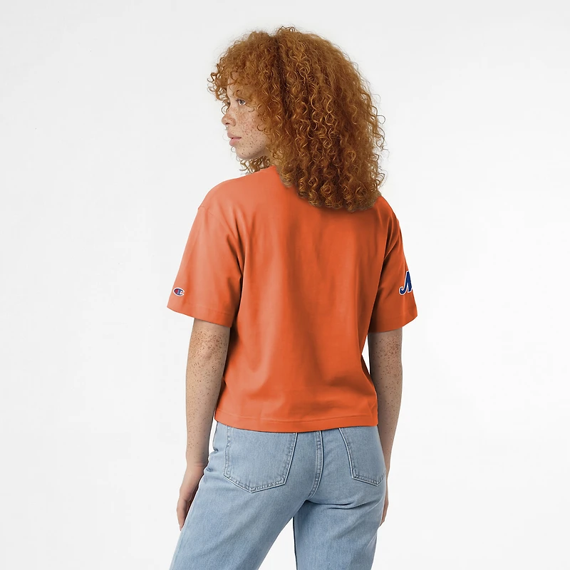 Women's Champion Orange New York Mets All-Star T-Shirt