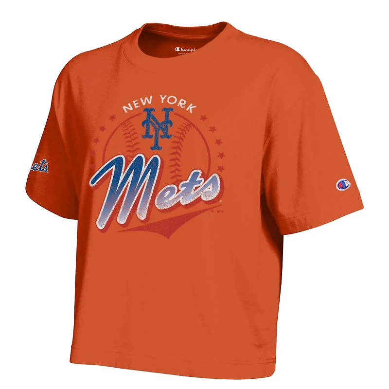 Women's Champion Orange New York Mets All-Star T-Shirt