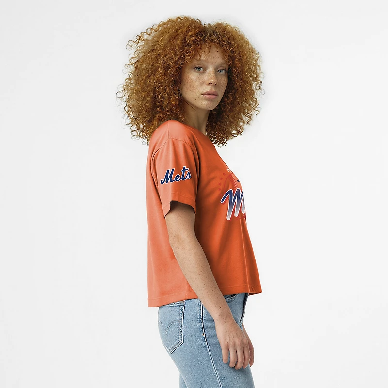 Women's Champion Orange New York Mets All-Star T-Shirt