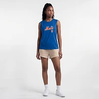 Women's Champion  Royal New York Mets Muscle Tank Top