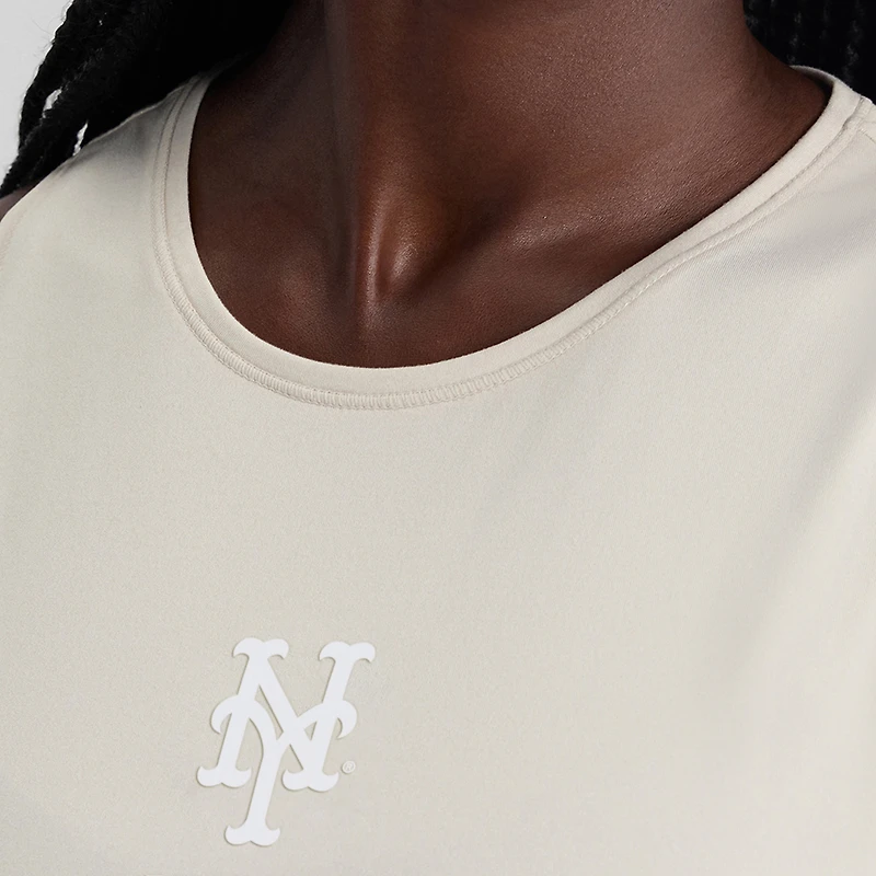 Women's Fanatics Gray New York Mets Clutch Tank Top
